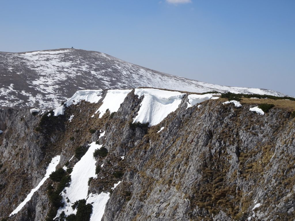 View from <i>Predigtstuhl</i> towards <i>Heukuppe</i>