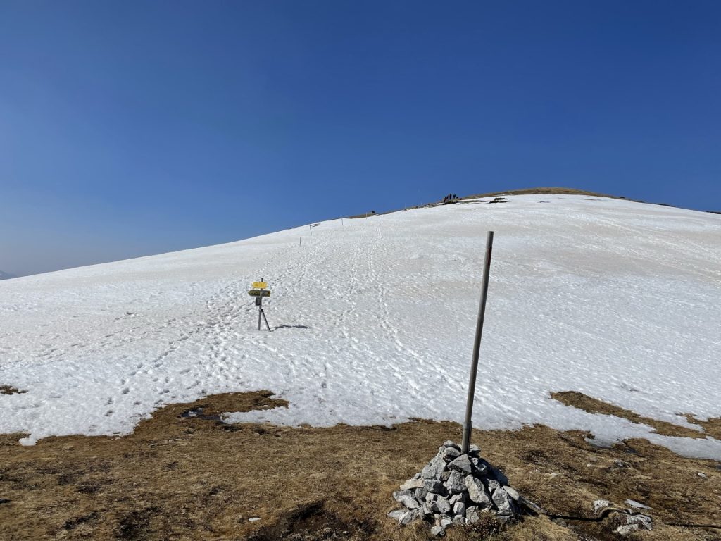 At the saddle towards <i>Heukuppe</i>