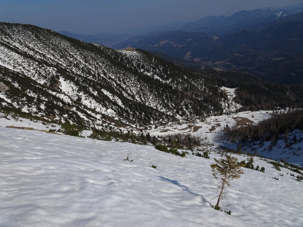 Descending via the <i>Schlangenweg</i>