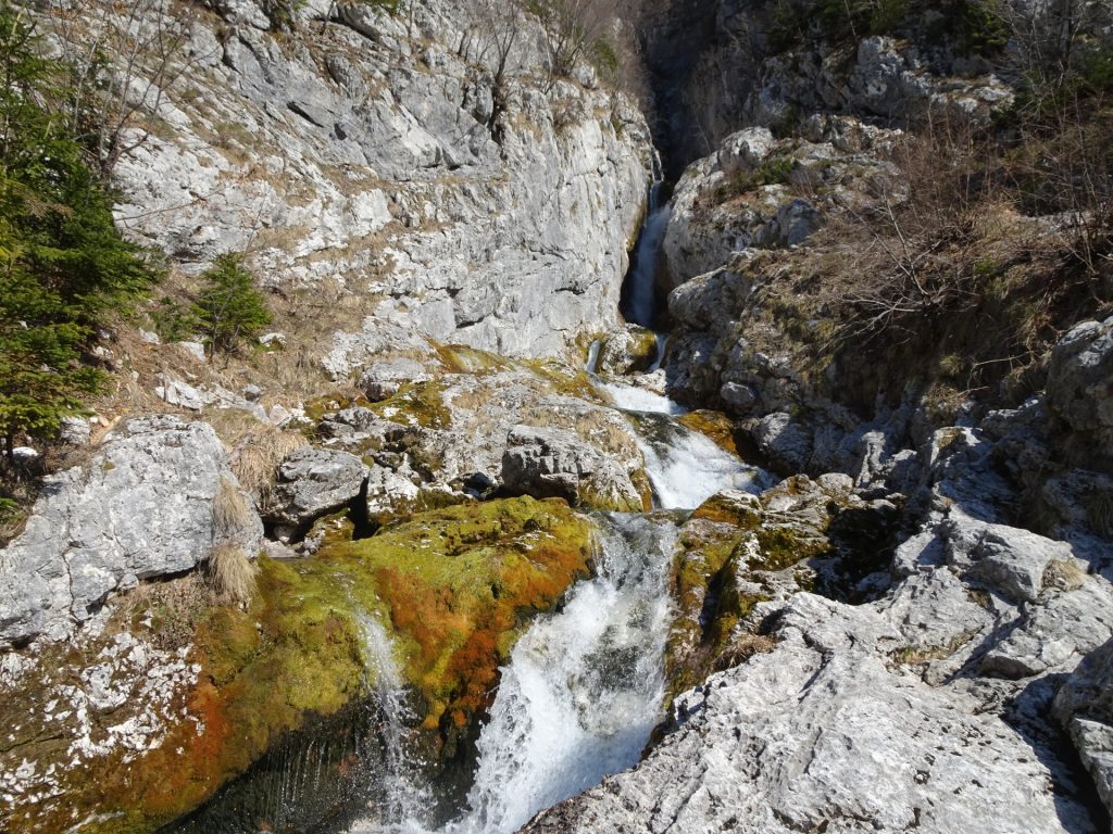 The waterfalls of Soča river