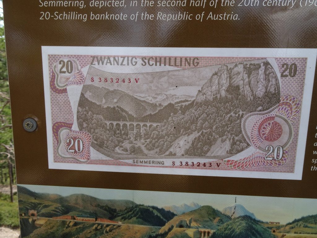 The rear of the <i>20 Schilling</i> bill