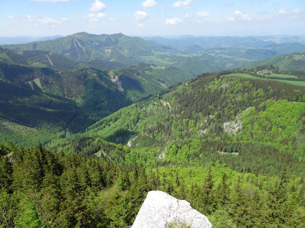 View from the summit of <i>Hochstaff</i>