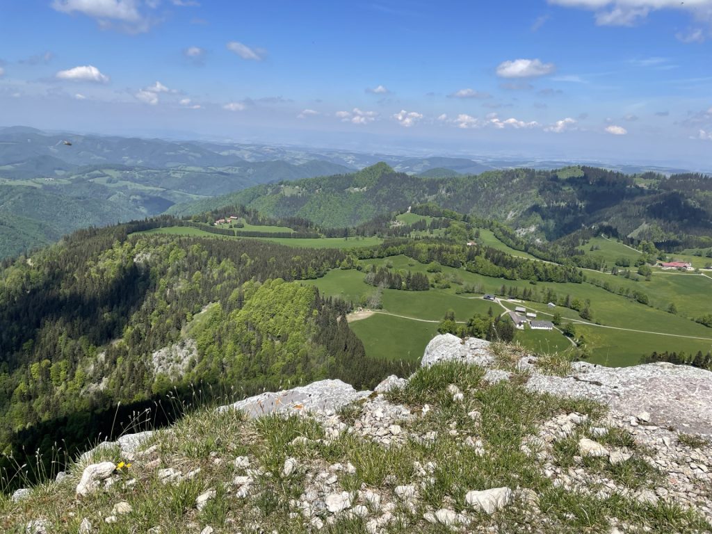 View from the summit of <i>Hochstaff</i>
