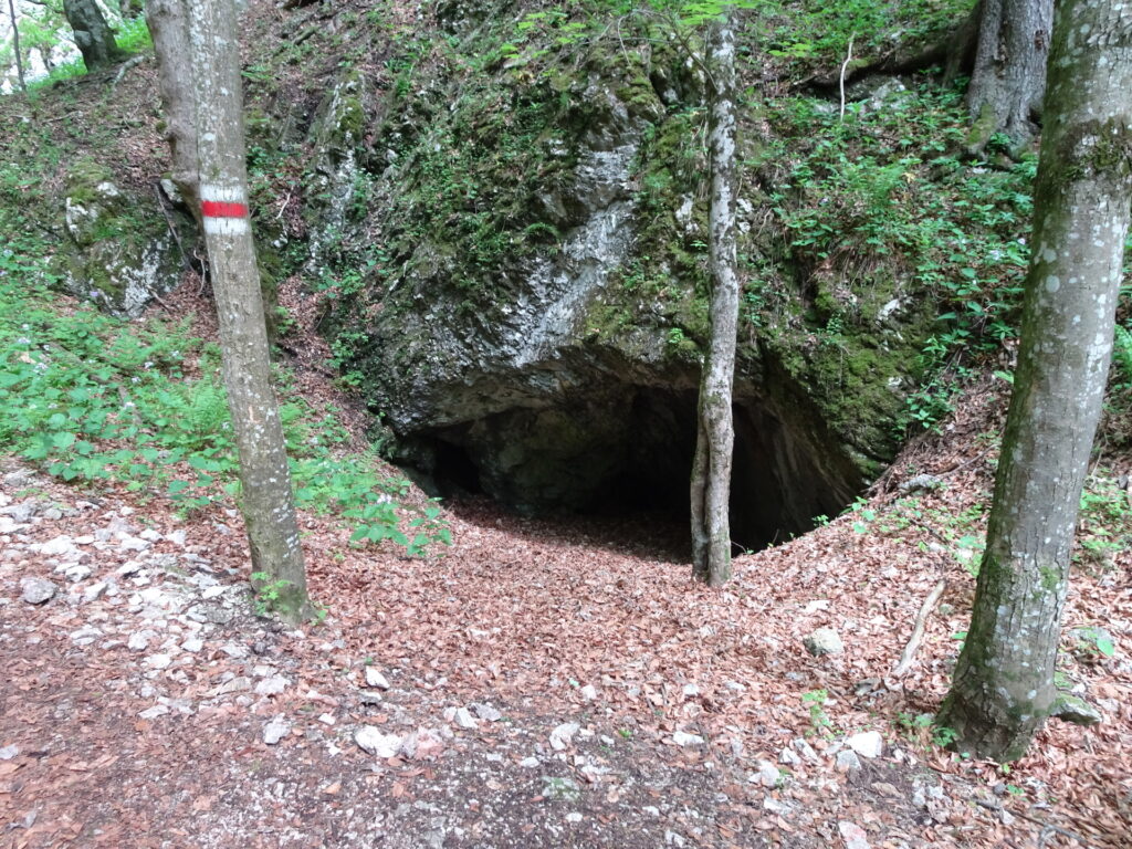 Some caves along the trail