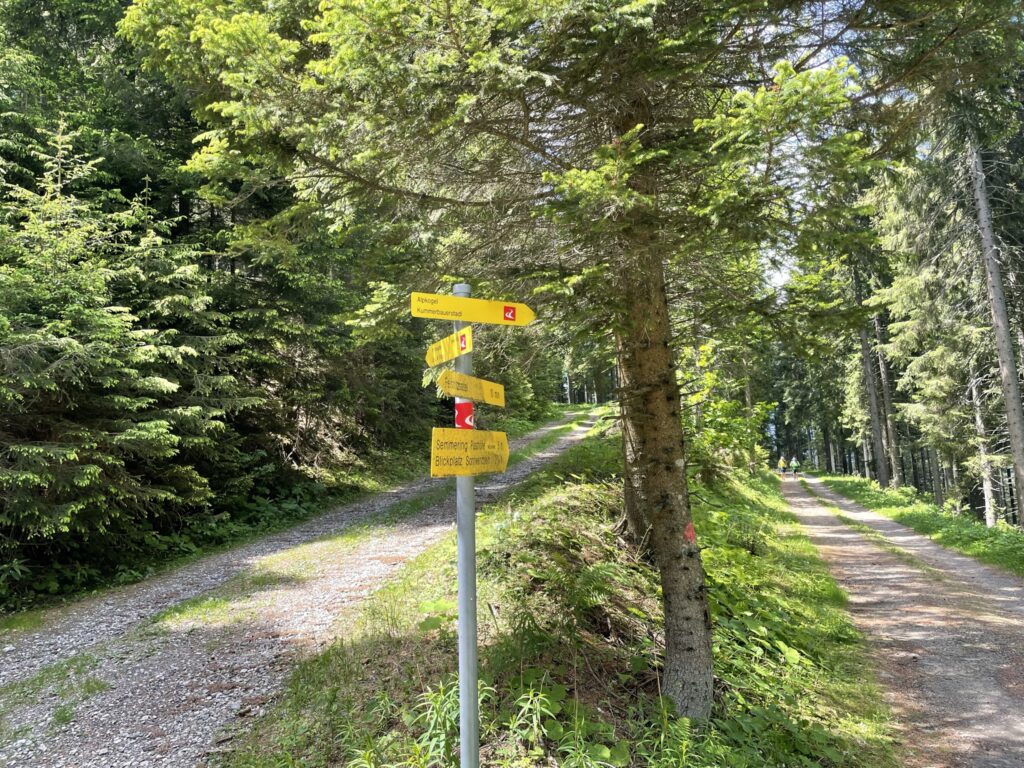 The crossing of the two Alpannonia® trails