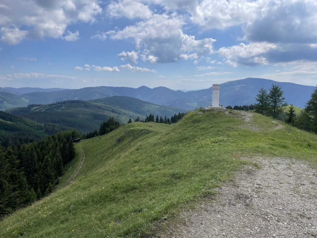 At the <i>Erzkogel</i>