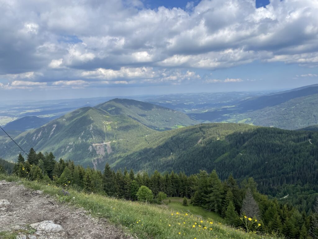 View from <i>Erzkogel</i>