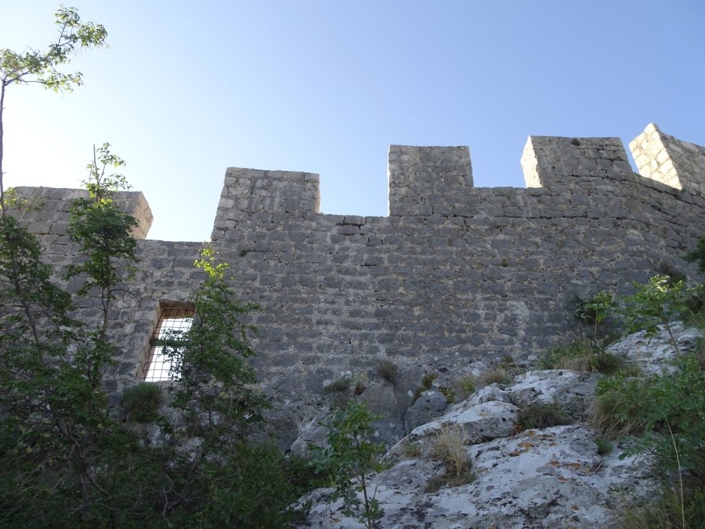 View towards the fortress