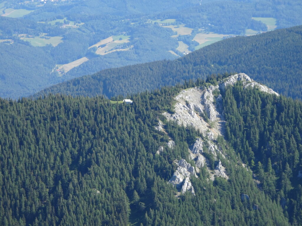 The <i>Krummbachstein</i> seen from <i>Waxriegel</i>