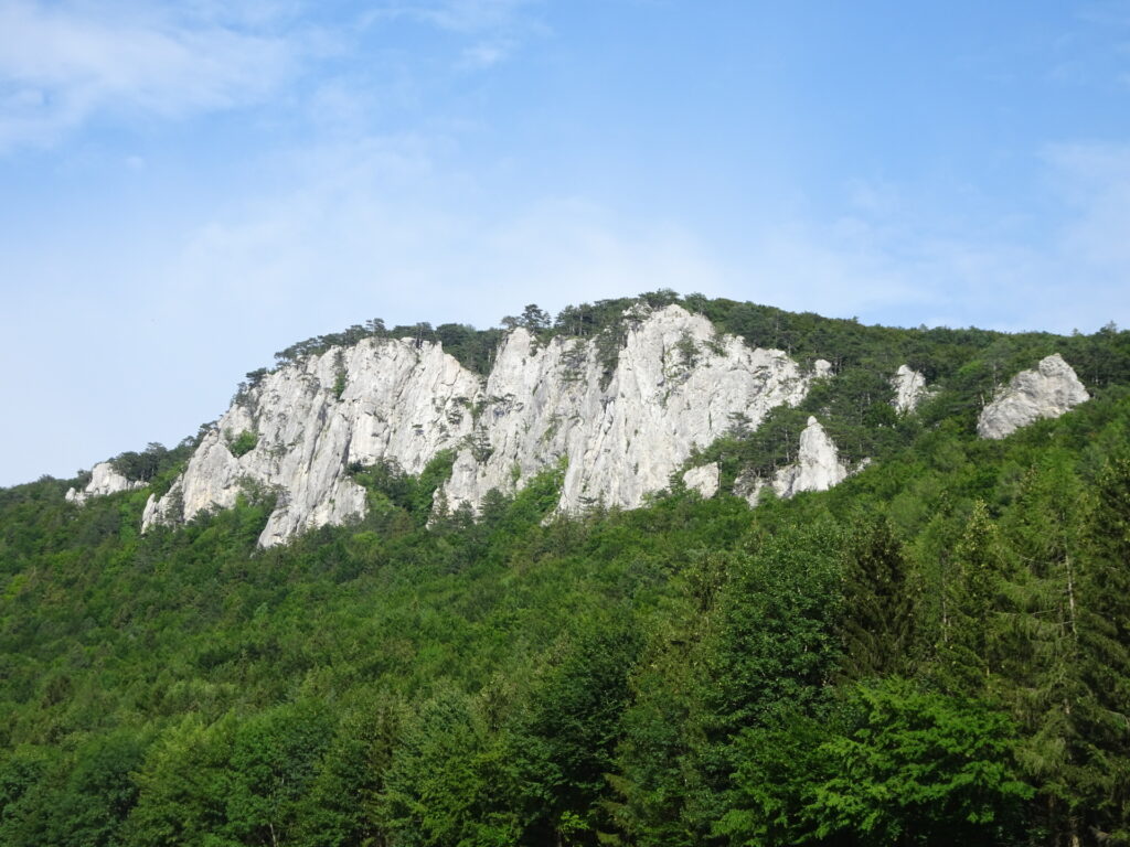 The stunning <i>Peilstein</i> climbing area