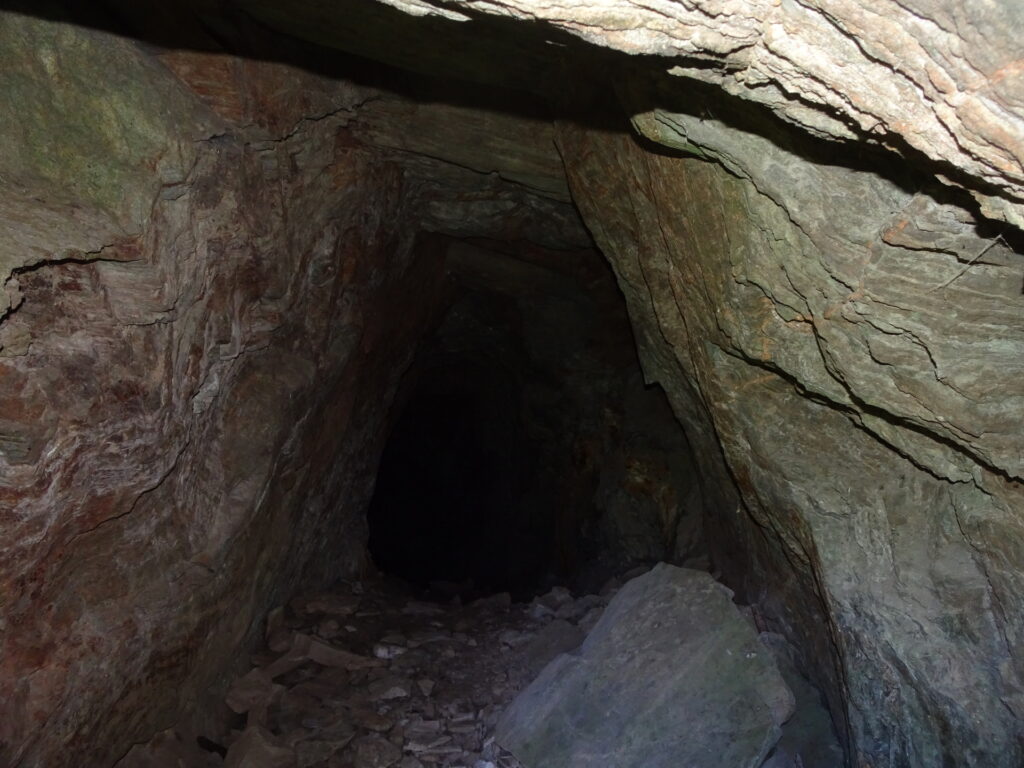 A quick look into one of the mines of <i>Arzberg</i>