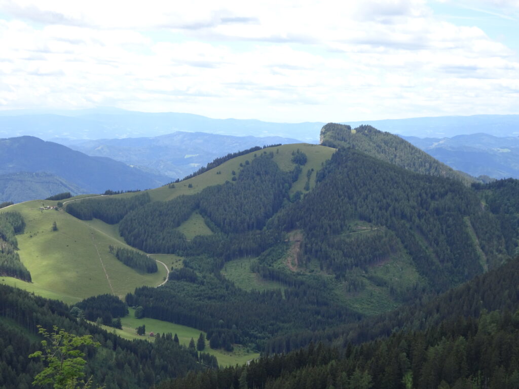 Distance view towards <i>Rote Wand</i>