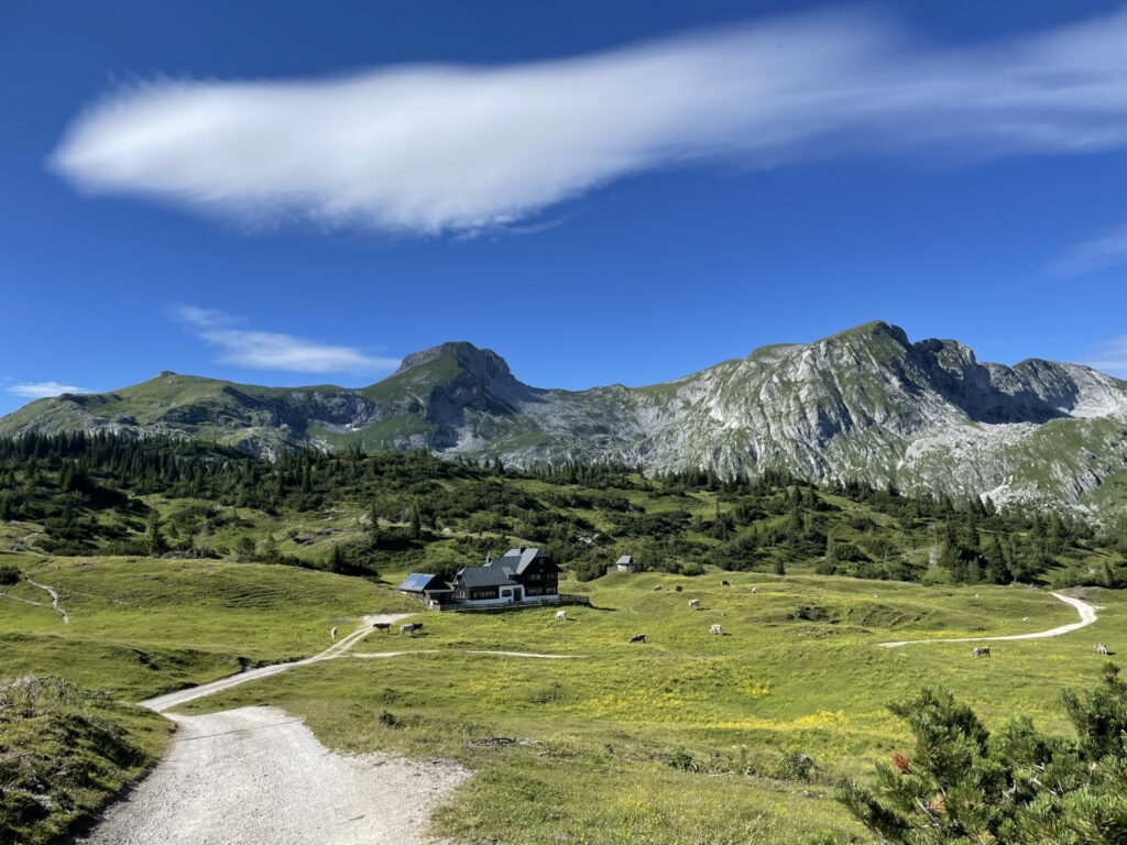 The impressive <i>Sonnschienalm</i>