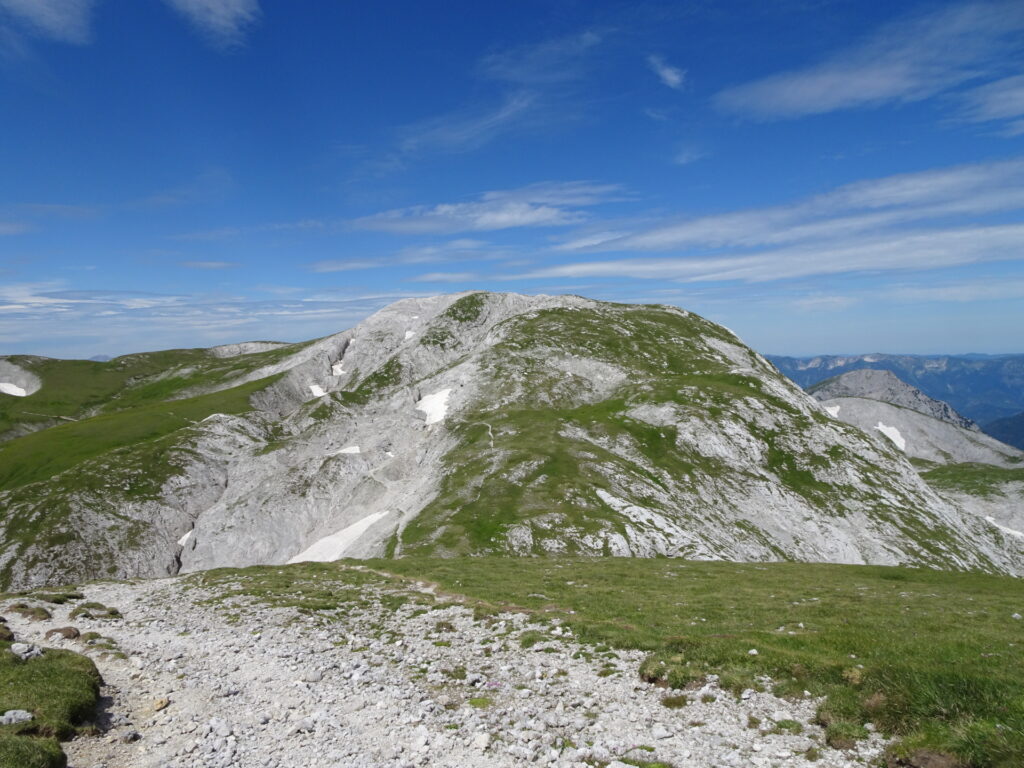 View back from the trail towards <i>Hochschwab</i>