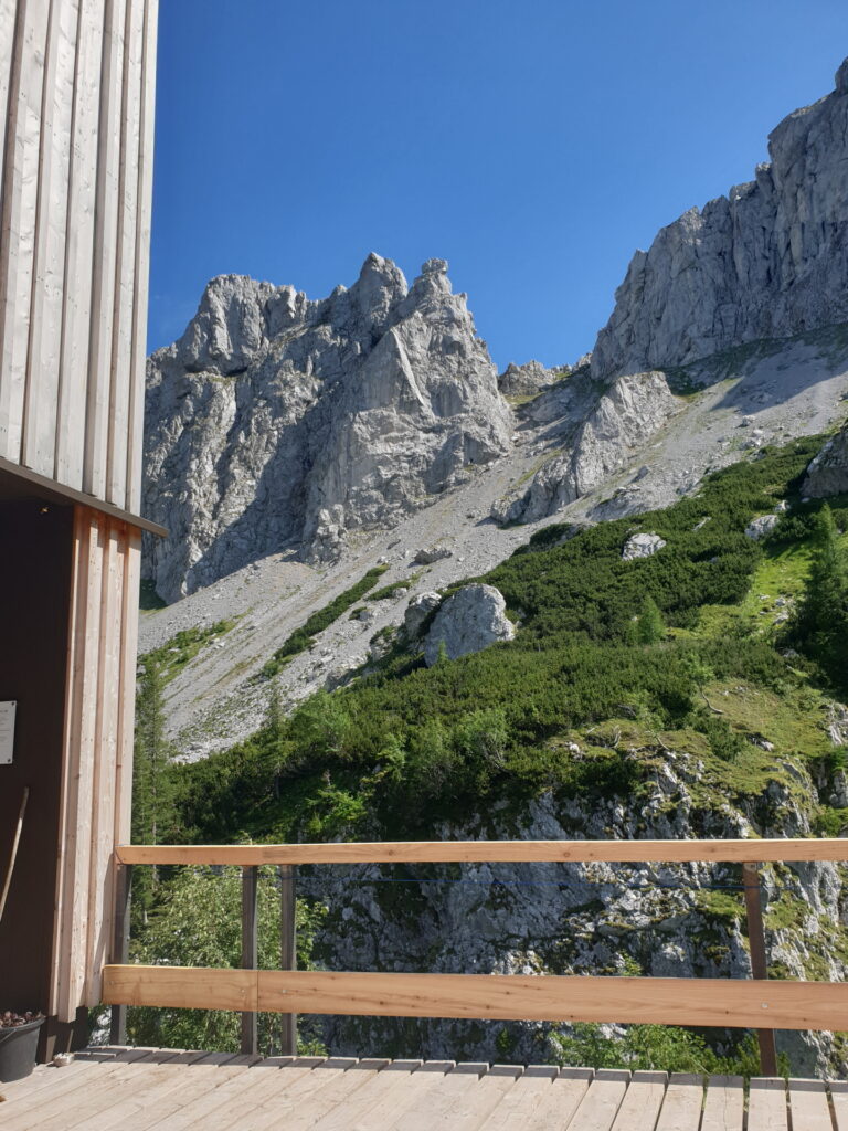 View from <i>Voisthalerhütte</i>