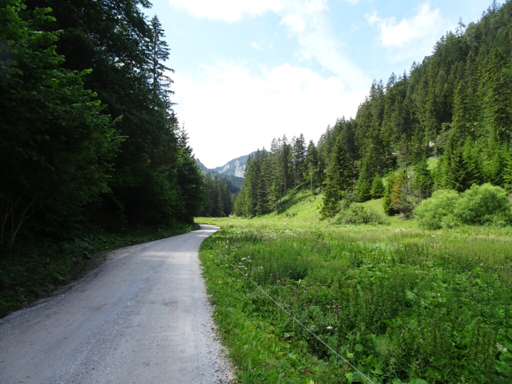 Back to the crossing towards <i>Gußwerk</i>