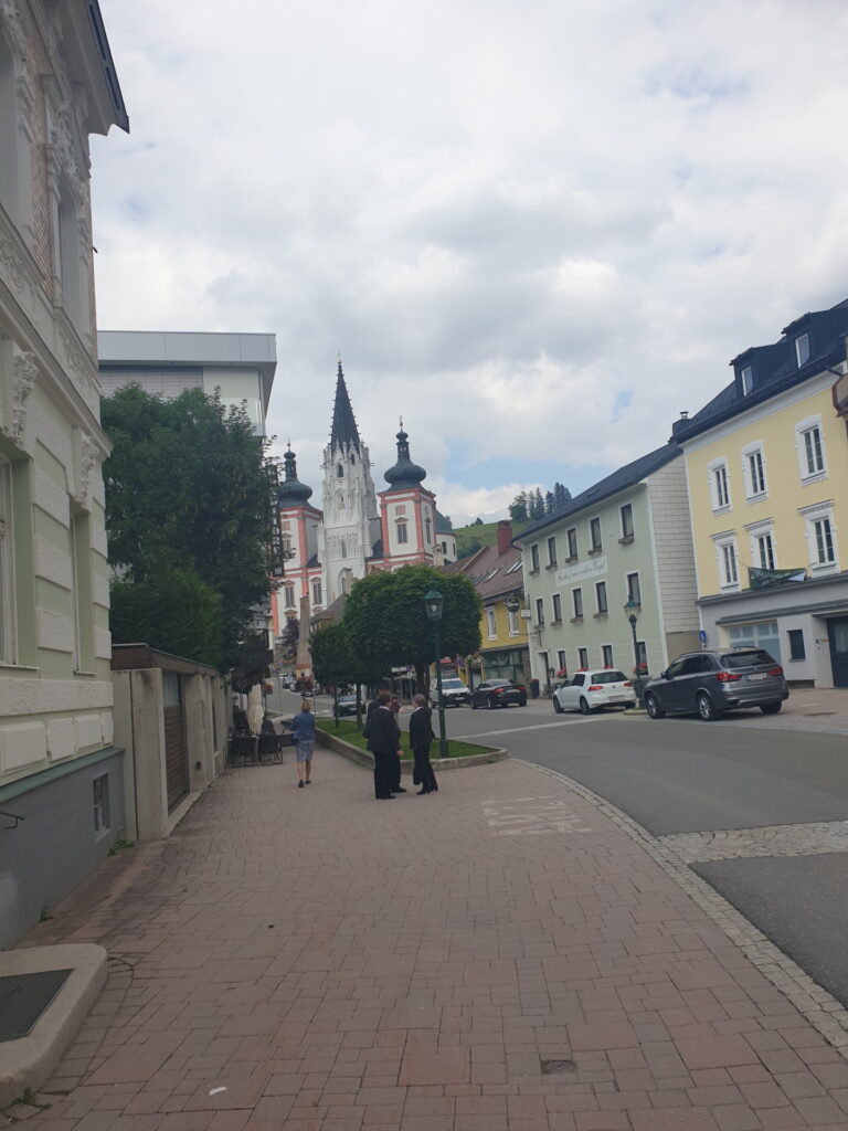 The well-known church of <i>Mariazell</i>