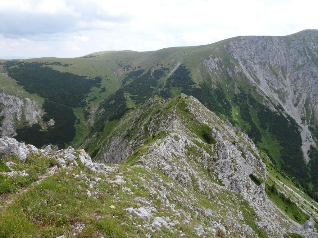The demanding ridge from <i>Großer Wildkamm</i>