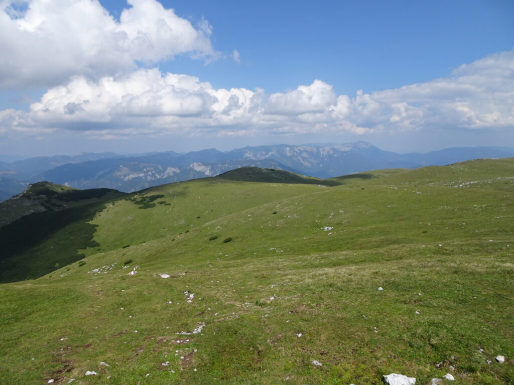 View from the trail up to <i>Hohe Veitsch</i>