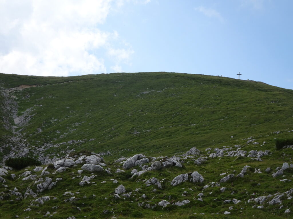 Bypassing the summit of <i>Hohe Veitsch</i> on the way back