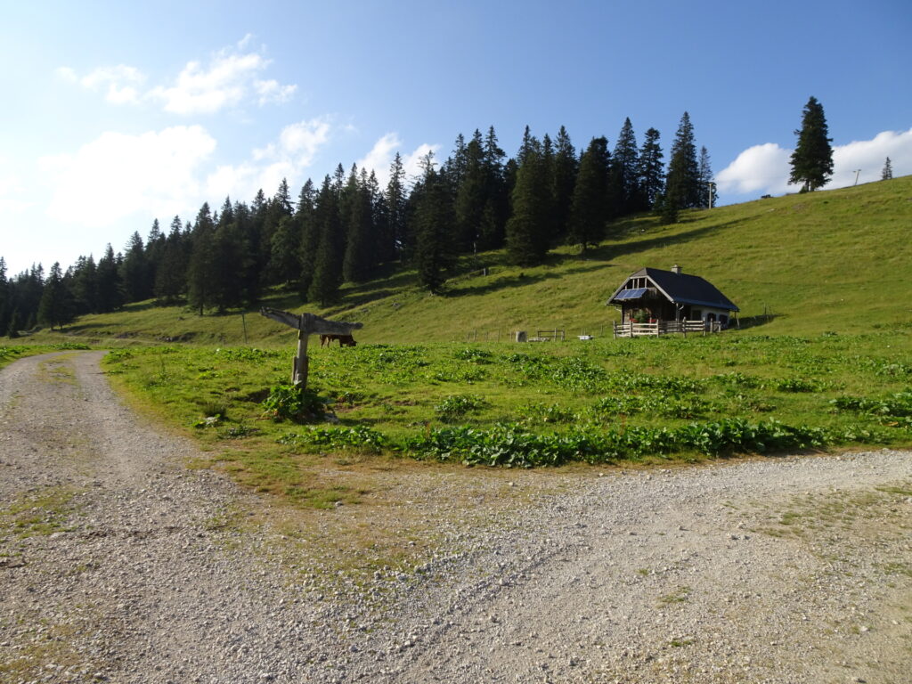 The crossing at <i>Wetterinalm</i>