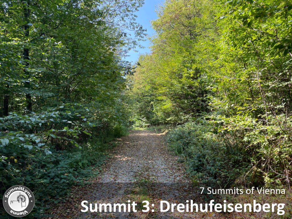 At the third summit: <i>Dreihufeisenberg</i>