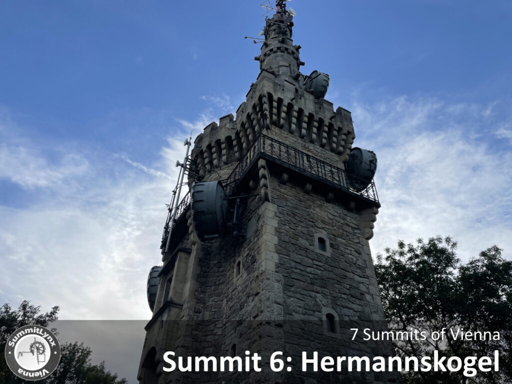 At the sixth summit: <i>Hermannskogel</i>