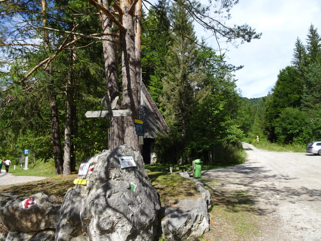 Start at the parking <i>Ramsental</i> (and follow the forest road up)