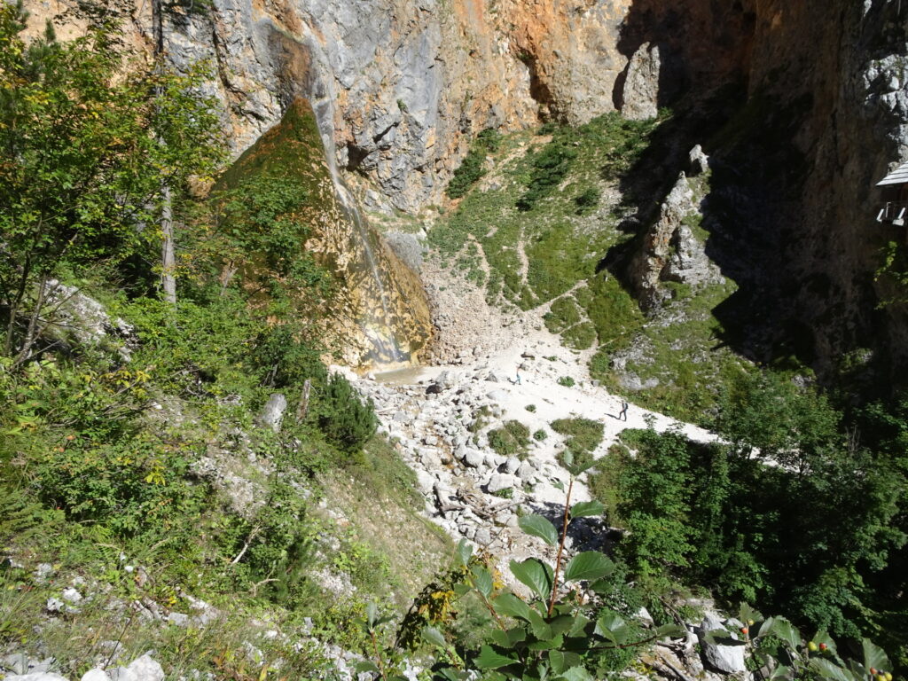 The bottom for the <i>Rinka waterfall</i>