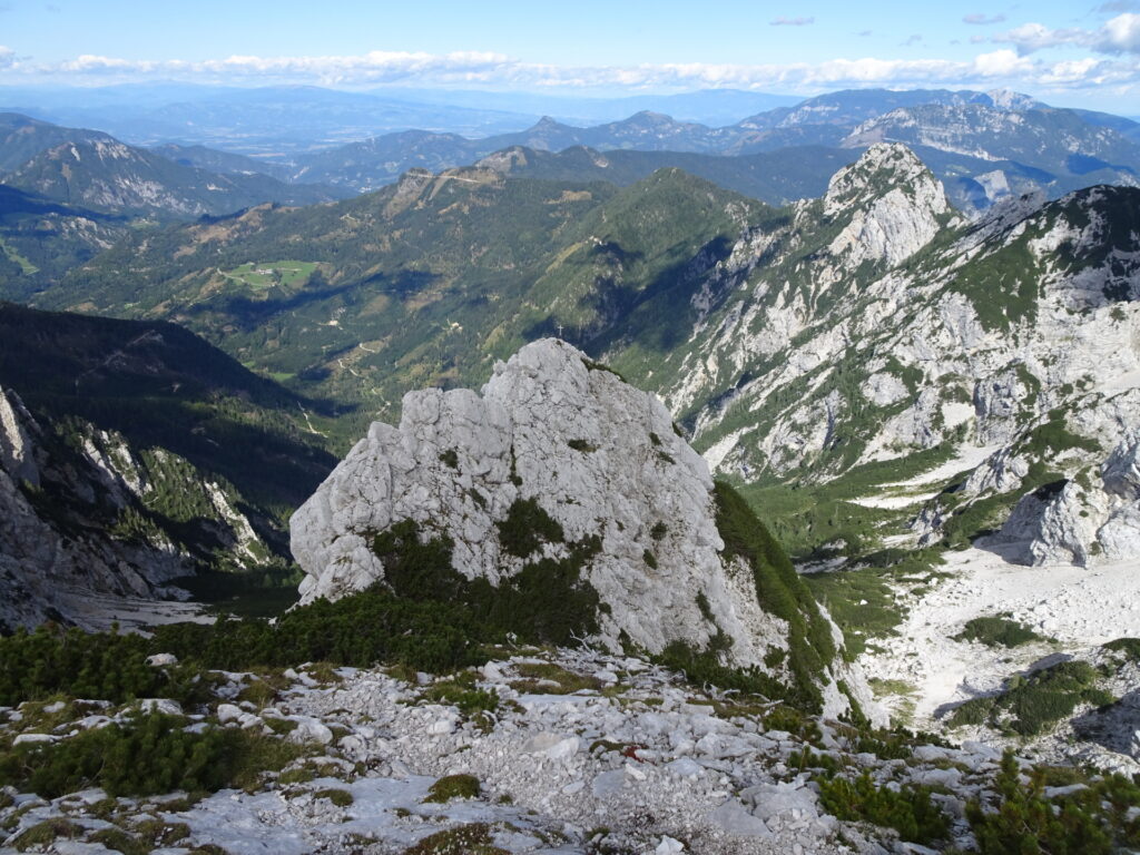 View from the summit of <i>Vellacherturm</i>