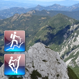 Alpine Tour: "Vellacherturm (B) & Ledinski vrh (Slovenia)"