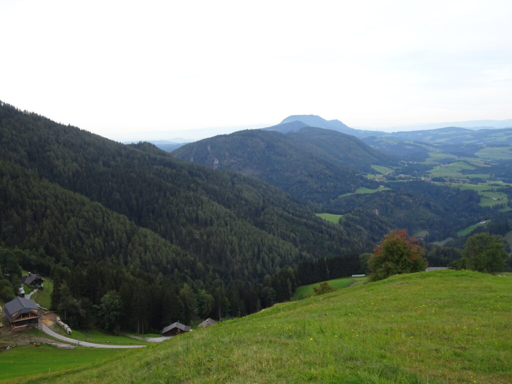 View from the trail towards <i>Gschaid</i>