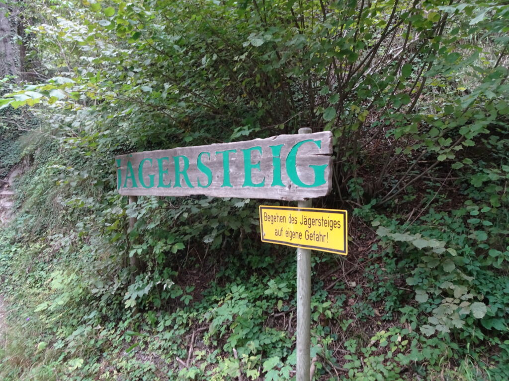 Follow the <i>Jägersteig</i> back