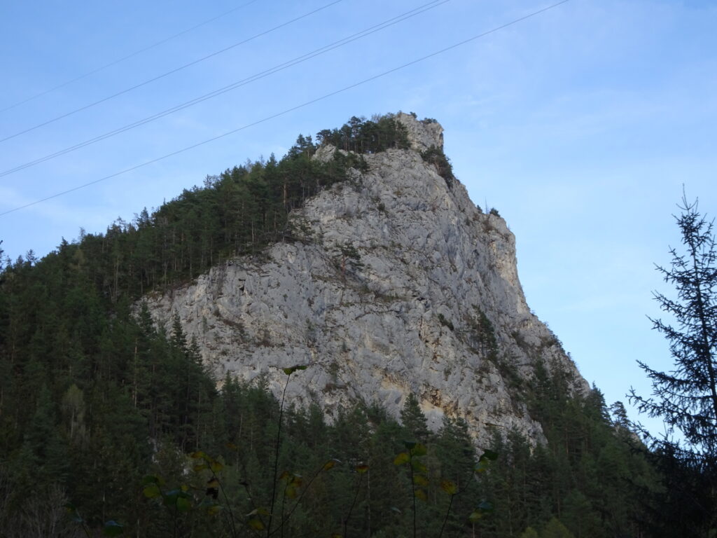 The impressive <i>Polleroswand</i> seen on the way back