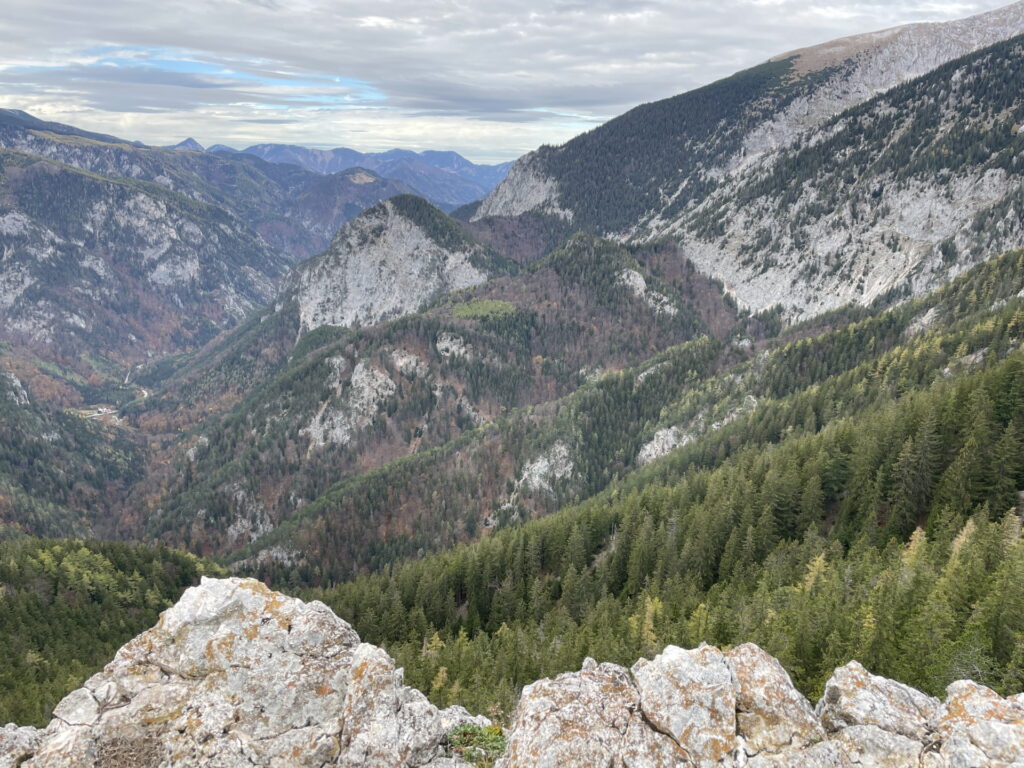 View point from the trail up to <i>Krummbachstein</i>