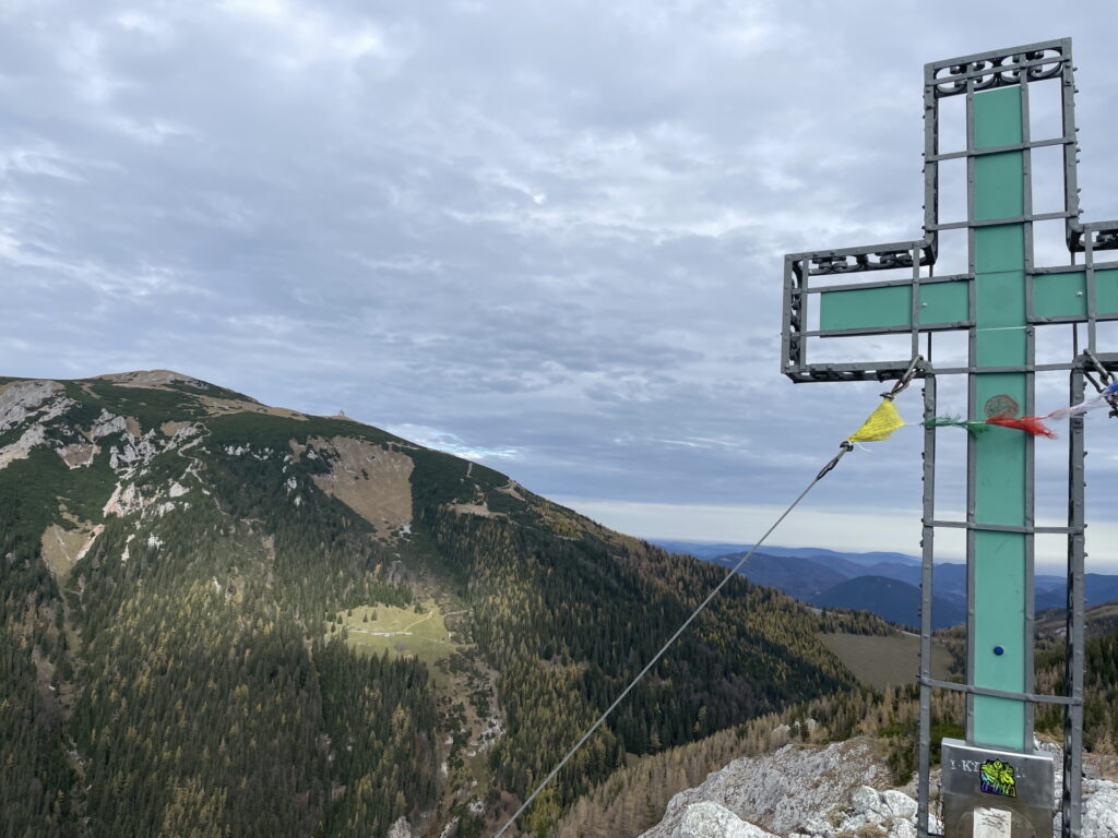 At the summit of <i>Krummbachstein</i>