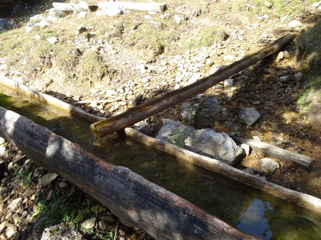 Fresh water on the trail towards <i>Hajnževo sedlo</i>
