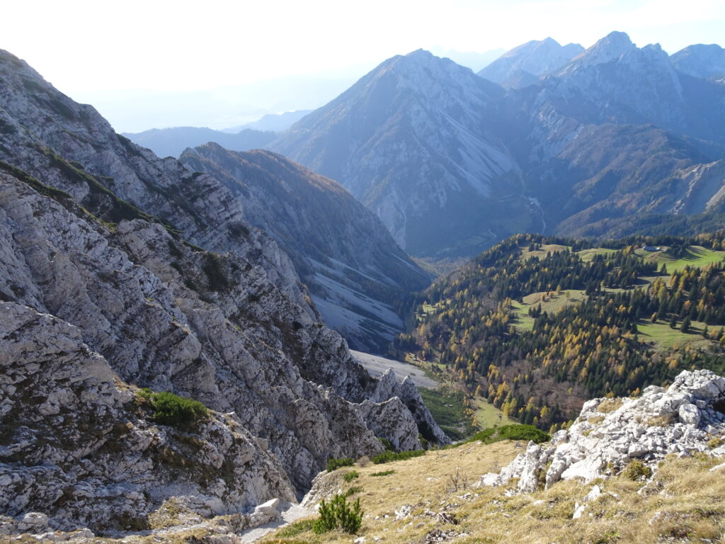 View towards <i>Dom na Planini Korošica</i>