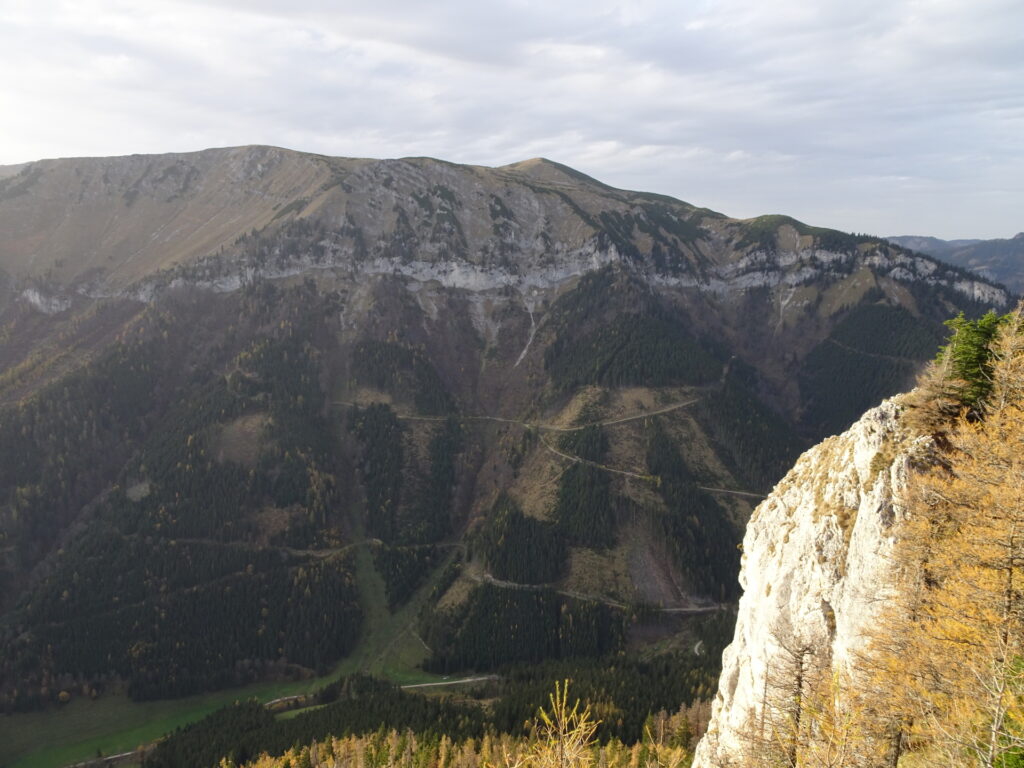 The <i>Schneealpe</i> seen from <i>Grabnergupf</i>
