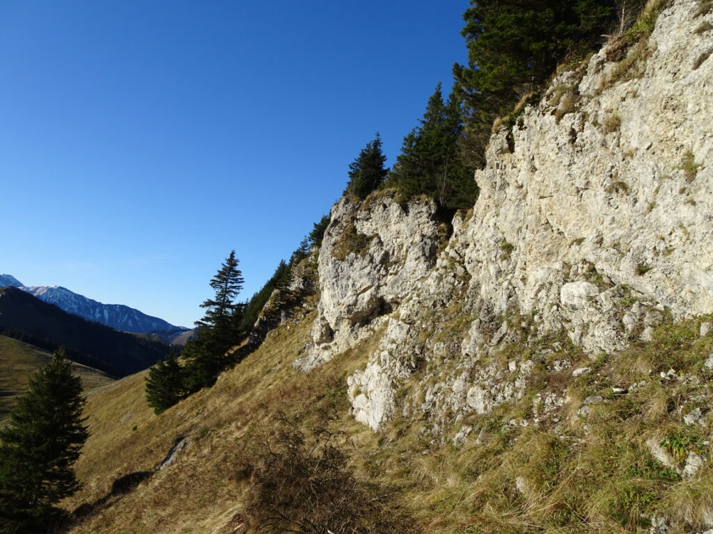 On the traverse below <i>Kleiner Proles</i>