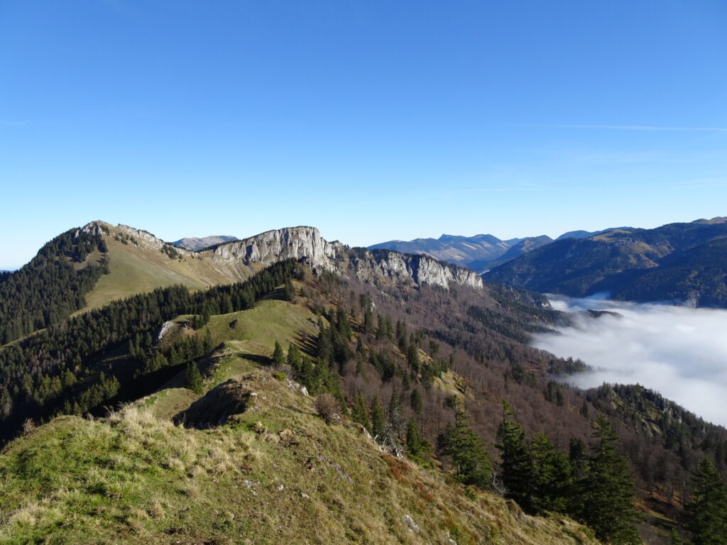 View back to <i>Proles</i> from the trail up to <i>Kleiner Königskogel</i>