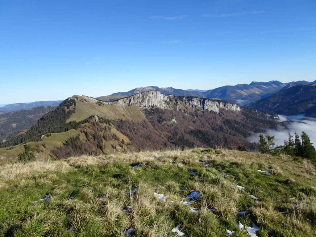 Impressive view towards the two <i>Proles</i> from <i>Großer Königskogel</i>