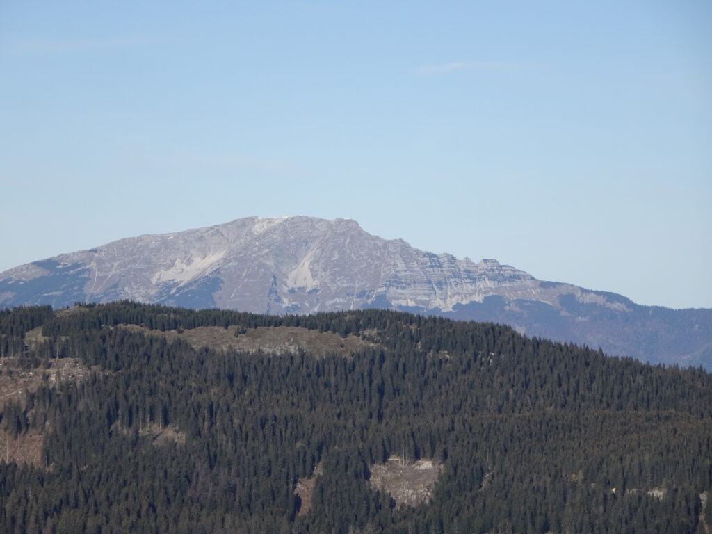 The <i>Ötscher</i> and <i>Rauher Kamm</i> seen from <i>Großer Königskogel</i>