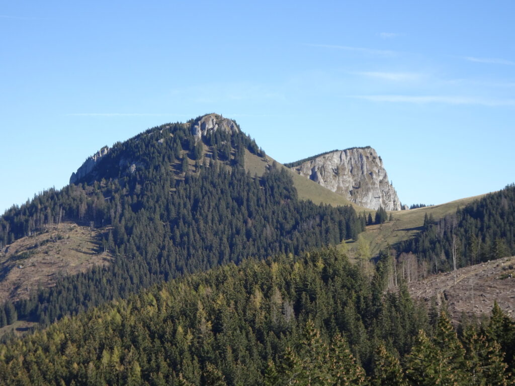 View back towards <i>Kleiner & Großer Proles</i>