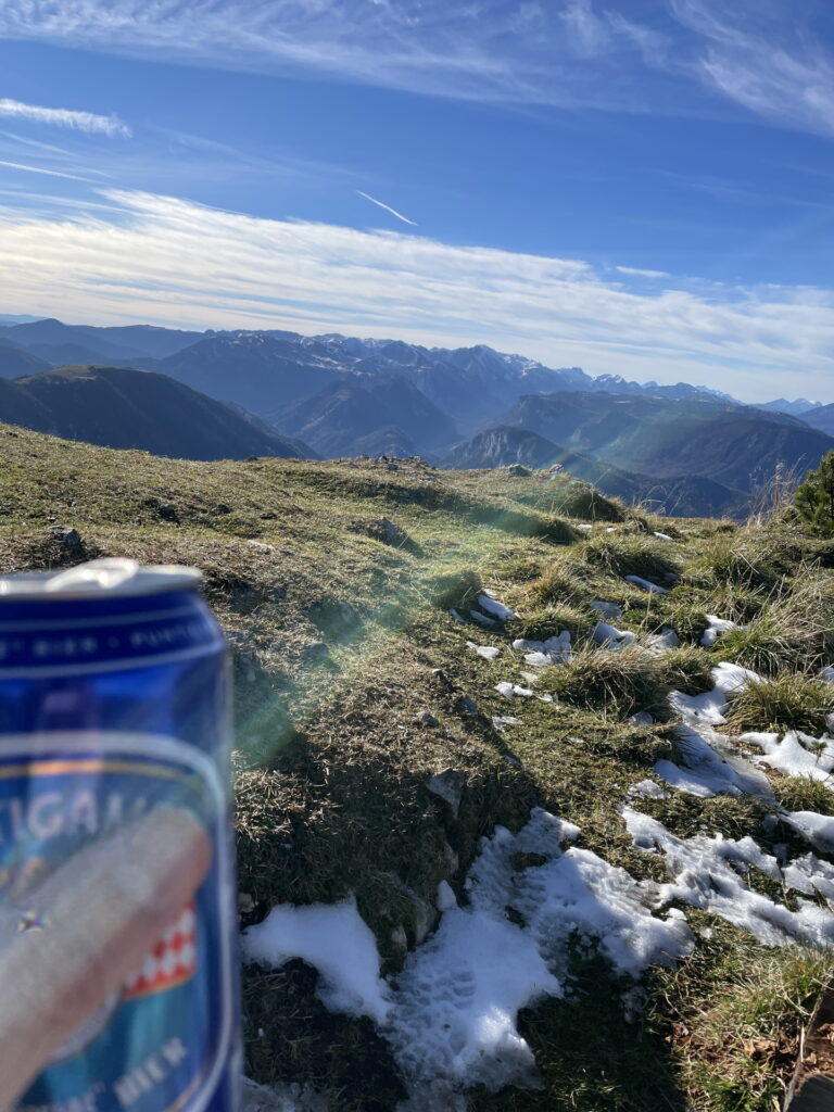 Enjoying the view while cooking