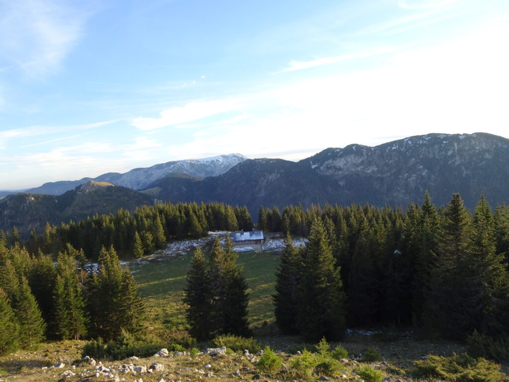 View from the summit of <i>Hohe Student</i>