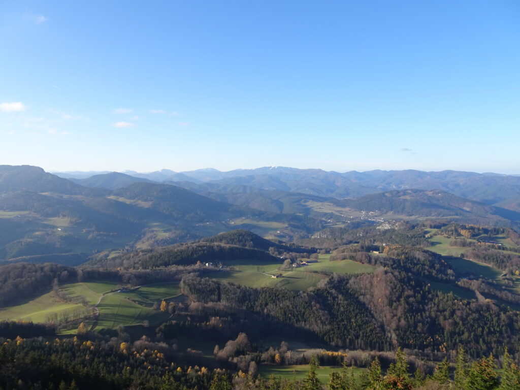 View from the viewing platform