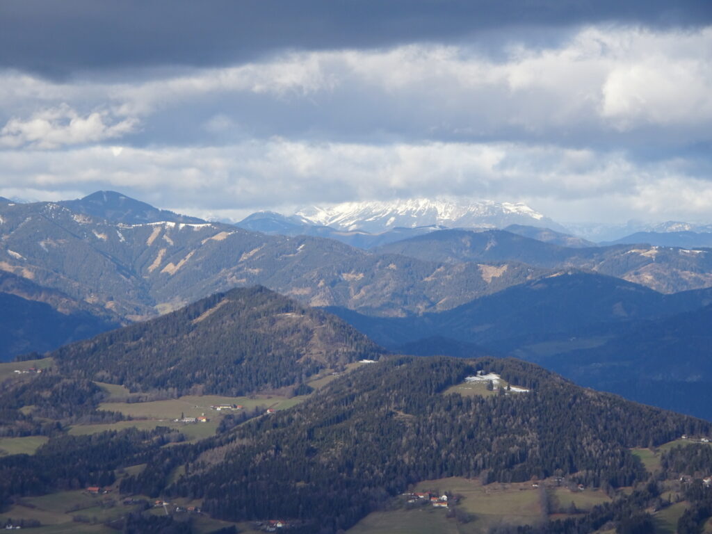 Distance view from the <i>Schöckl</i> summit