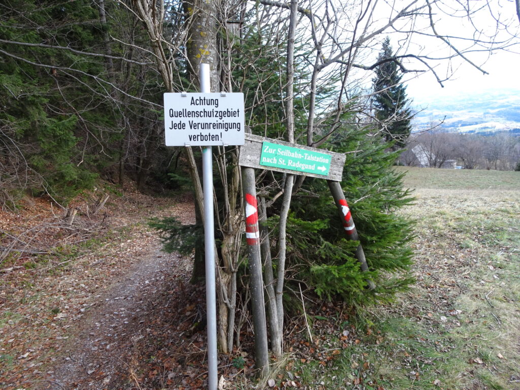Follow the trail to <i>St. Radegund</i>