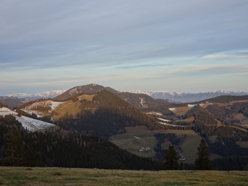 View from <i>Stoakoglhütte</i> towards <i>Streberkogel</i>